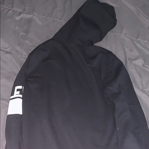 OAKLEY BLACK ZIP UP HOODIE - Picture 3 of 3